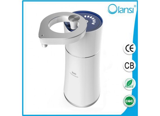 2017  OLS-D01  Portable water purifier dispenser ,alkaline water ionizer